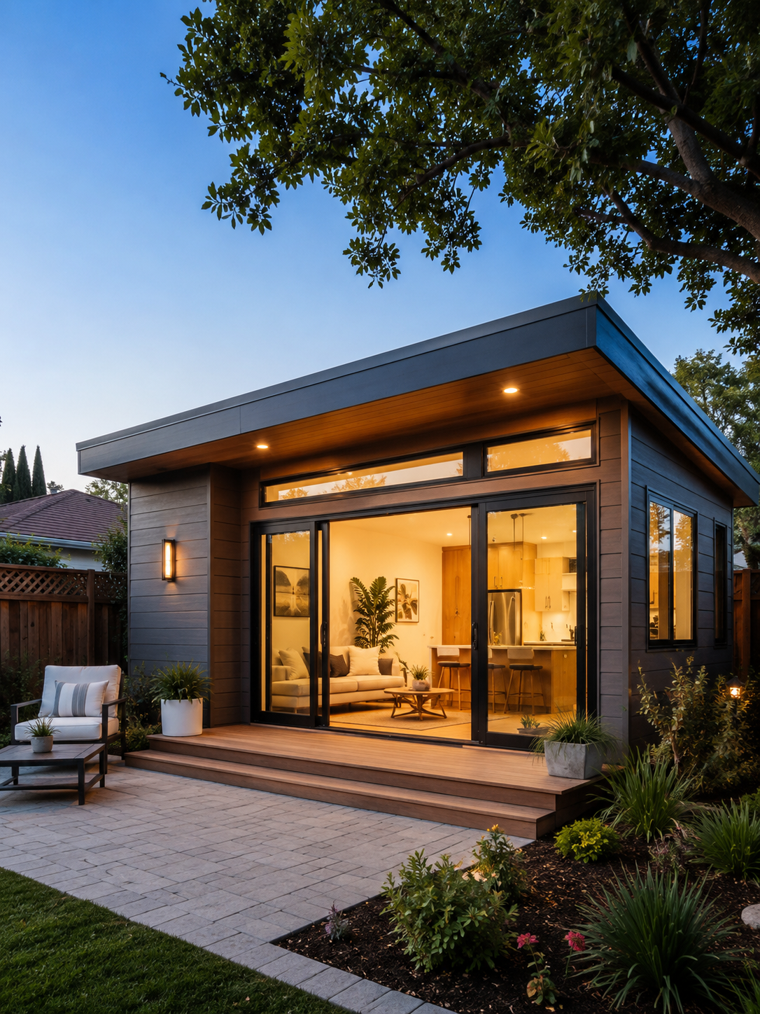 Custom accessory dwelling unit planned and built by H&M Construction