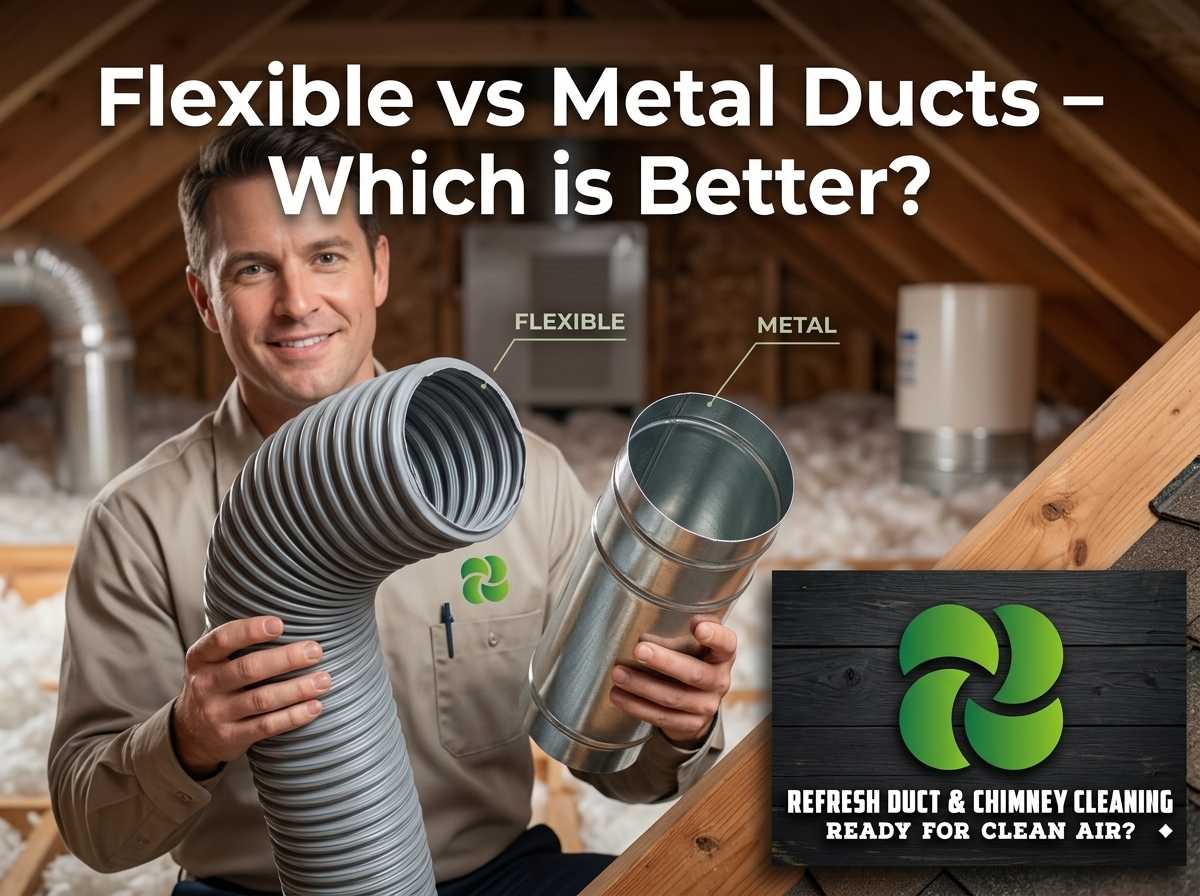 Flexible vs Metal Ducts – Which is Better?