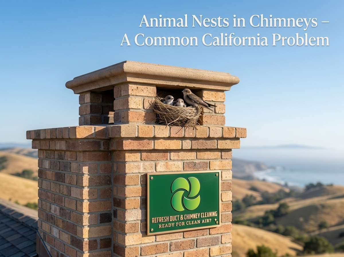 Animal Nests in Chimneys – A Common California Problem