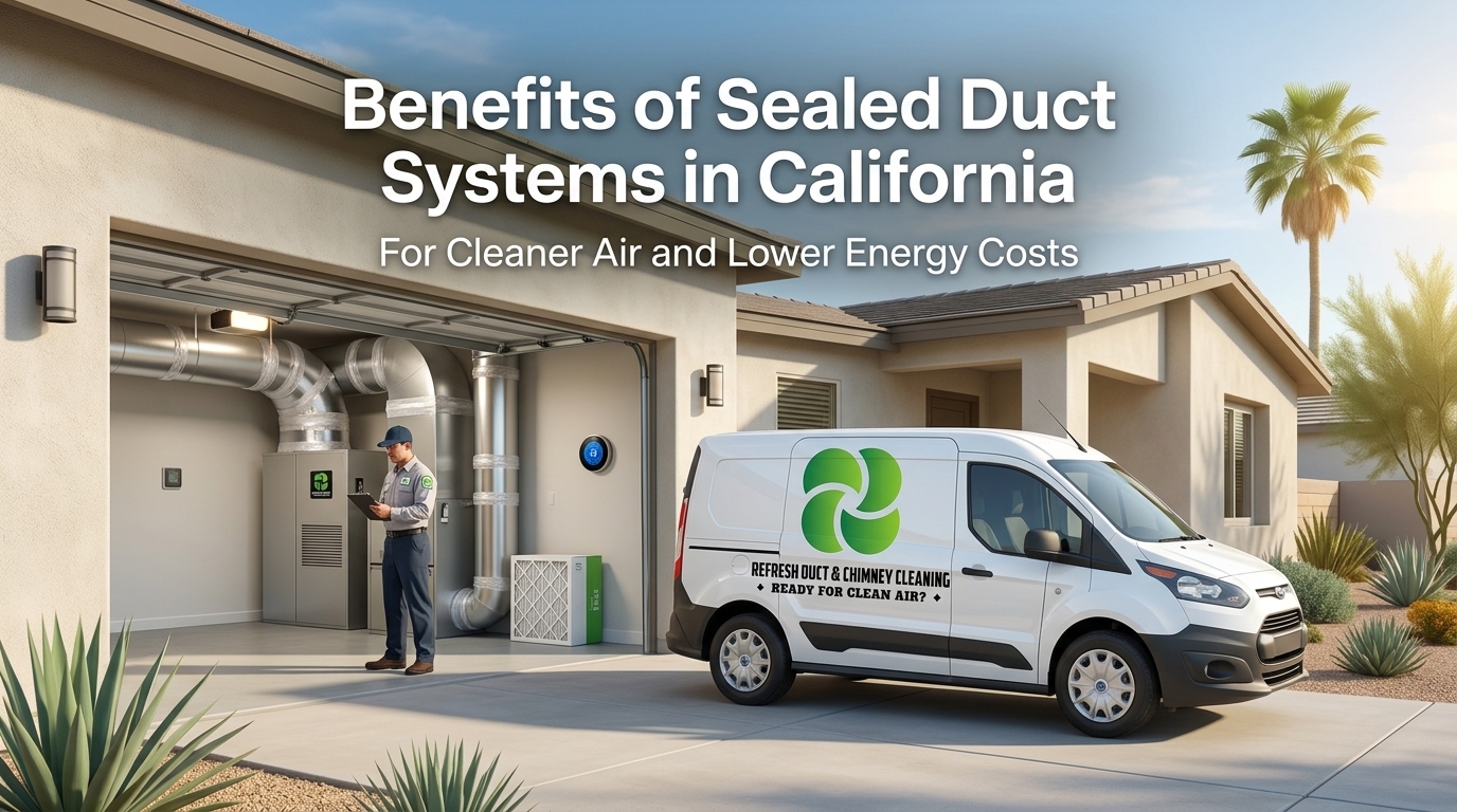 Benefits of Sealed Duct Systems in California