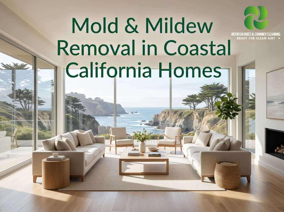 Mold & Mildew Removal in Coastal California Homes