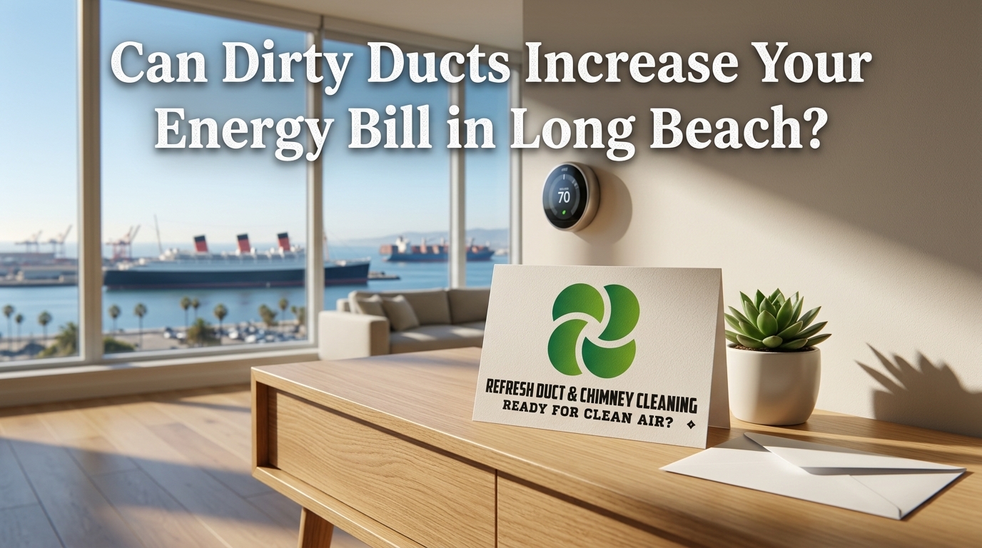 Can Dirty Ducts Increase Your Energy Bill in Long Beach