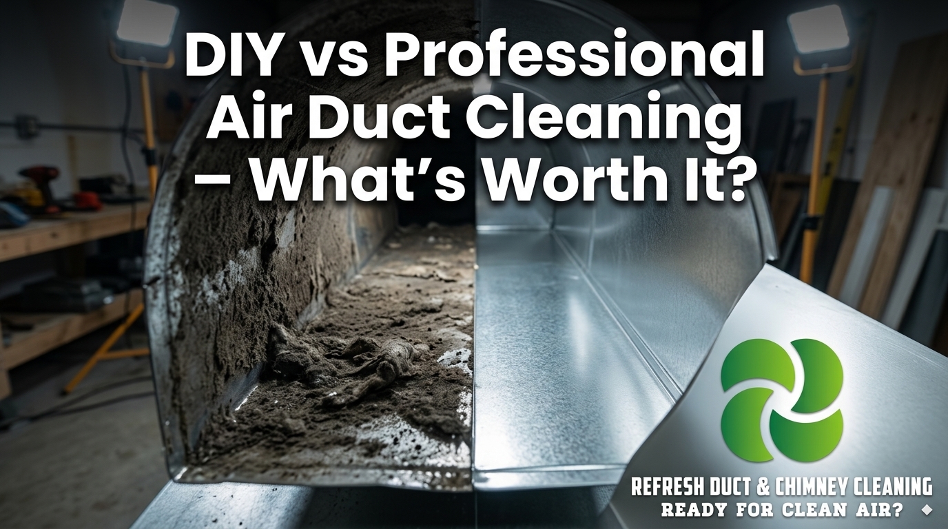 DIY vs Professional Air Duct Cleaning – What’s Worth It