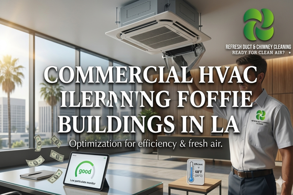 Commercial HVAC Cleaning for Office Buildings in LA