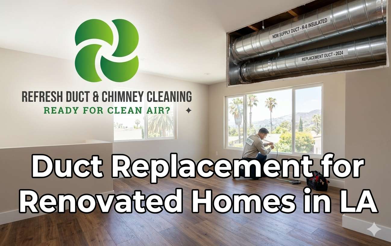Duct Replacement for Renovated Homes in LA