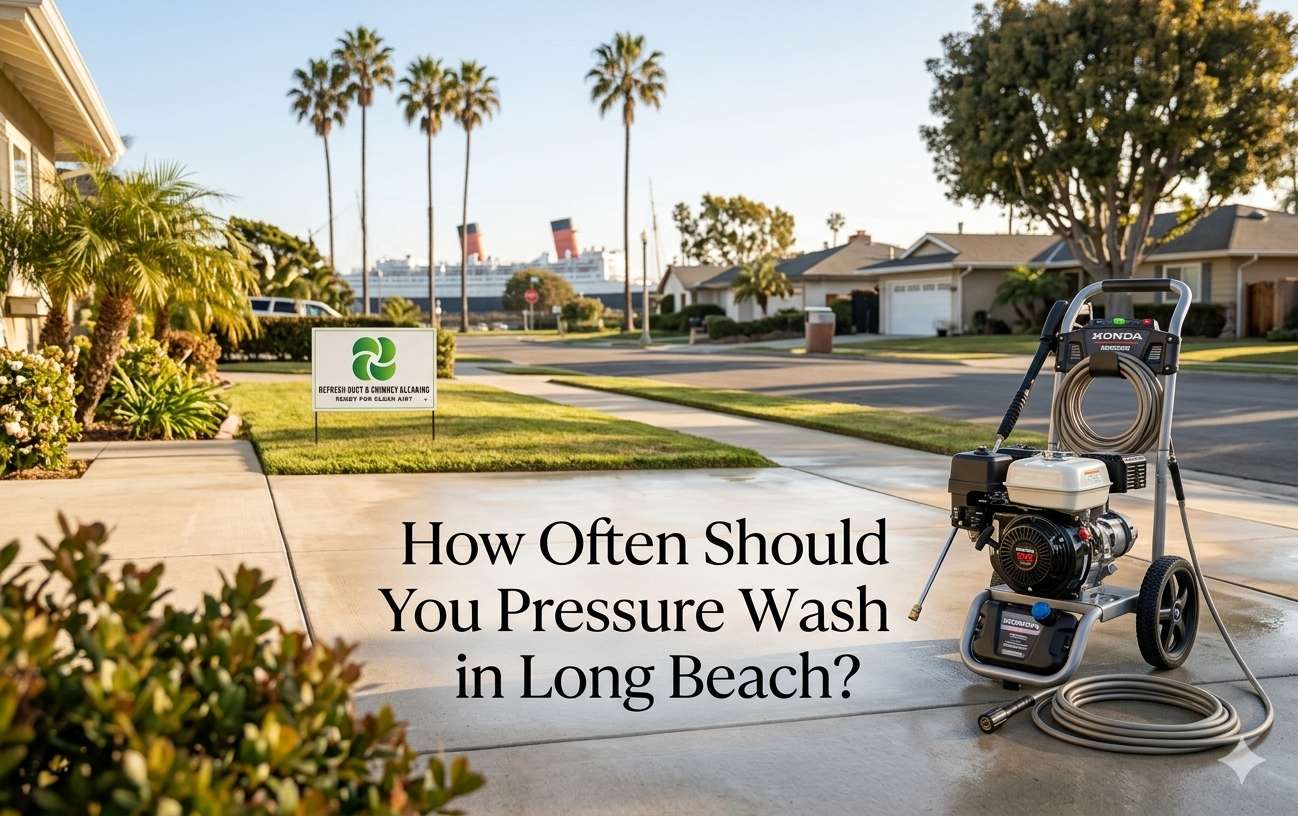 How Often Should You Pressure Wash in Long Beach?