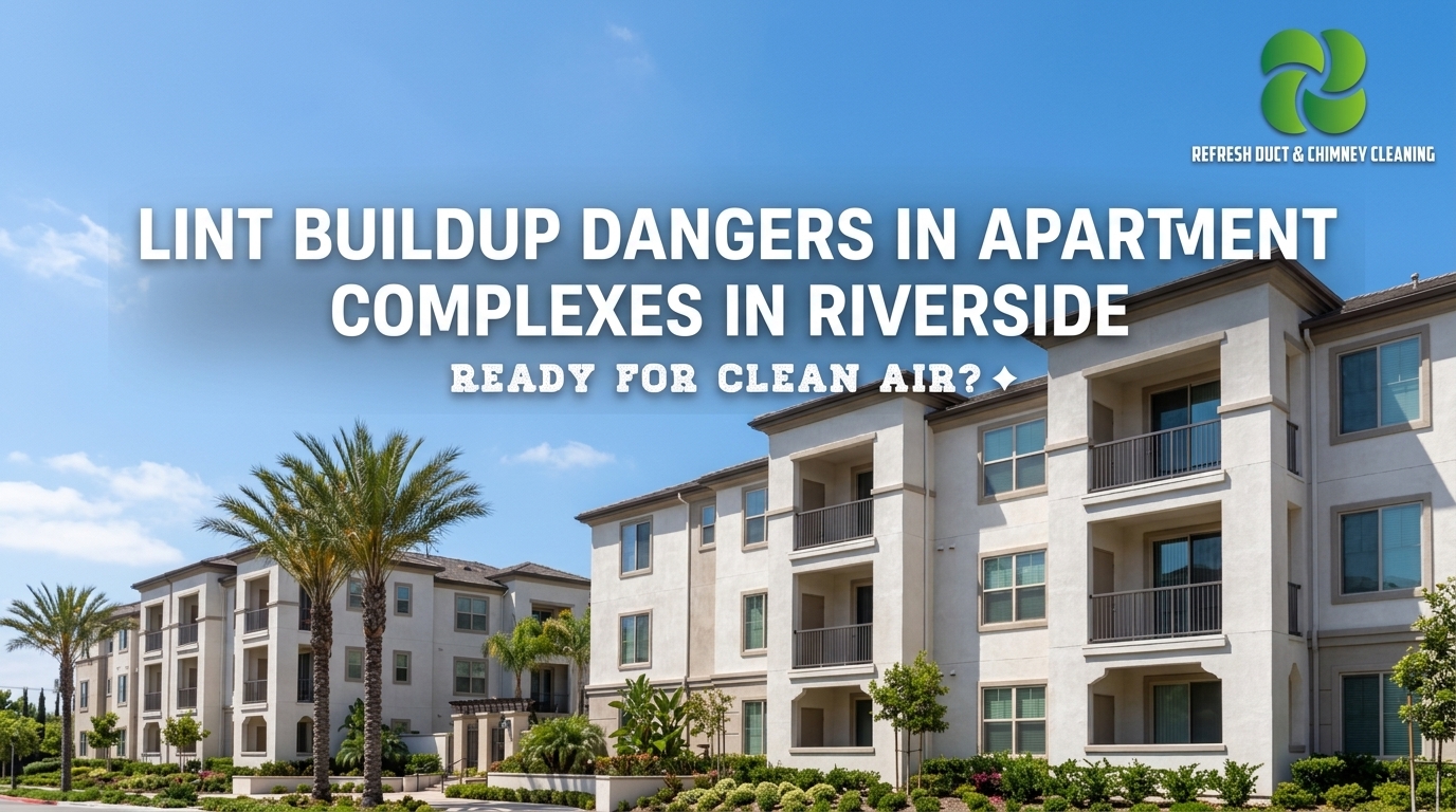 Lint Buildup Dangers in Apartment Complexes in Riverside