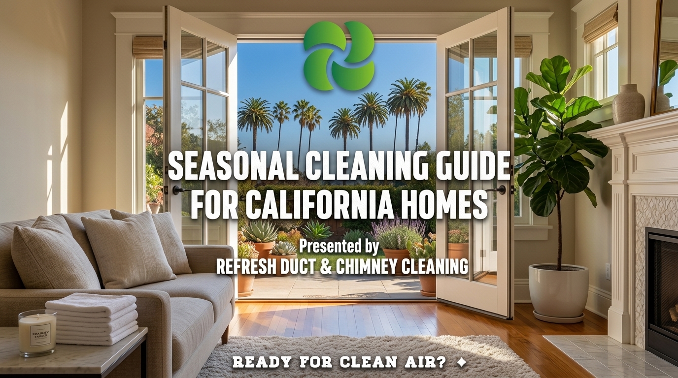 Seasonal Cleaning Guide for California Homes