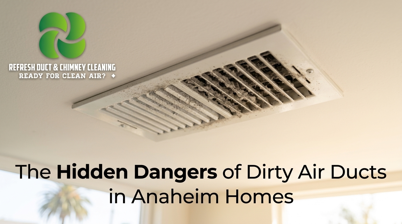 The Hidden Dangers of Dirty Air Ducts in Anaheim Homes