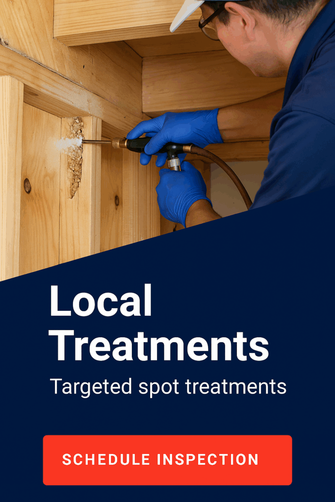 Local Termite Treatments Southern California | Targeted Spot Solutions